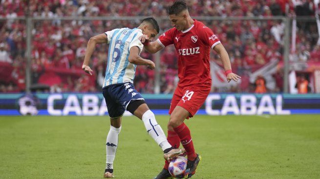  Independiente lo ganaba pero Racing lo empató con una gran polémica
 