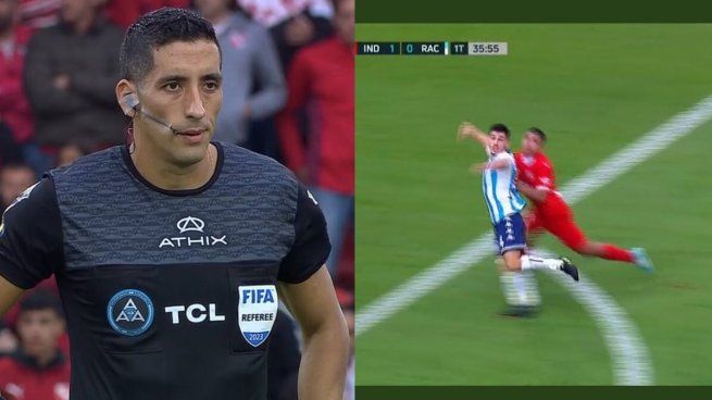  Falcón Pérez ratificó su decisión de cobrar el penal para Racing ante Independiente
 