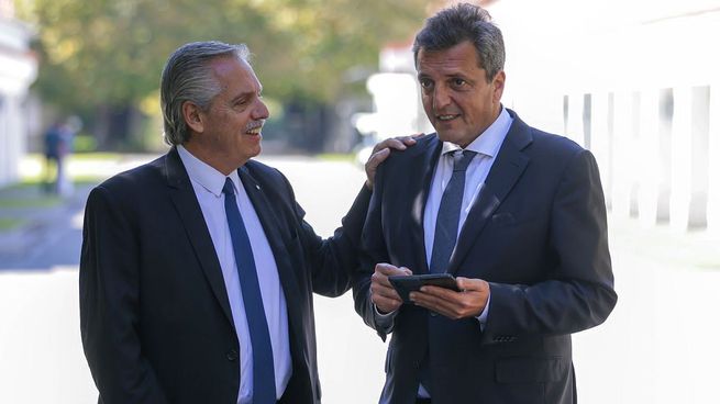  Alberto Fernández se reunió con Sergio Massa en la quinta de Olivos
 