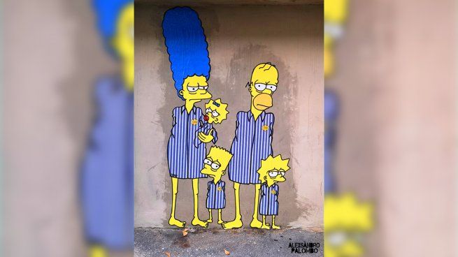  Vandalizaron un mural de Los Simpson conmemorando el Holocausto
 