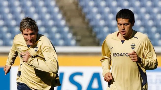  ¿Palermo y Riquelme nuevamente amigos?: se viralizó una imagen del reecuentro 
 