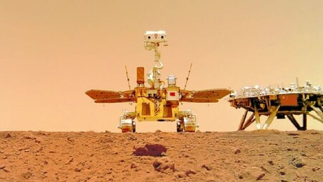  China admite que el Rover enviado a Marte tiene desperfectos 
 