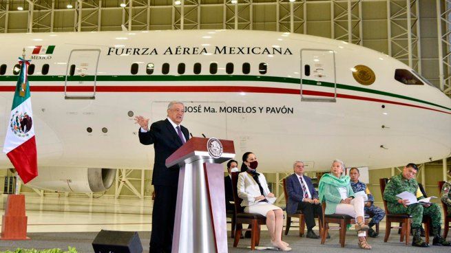  Qué país vendió su avión presidencial
 