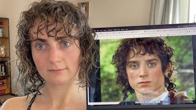  Se fue a cortar el pelo y quedó igual a Frodo, el protagonista de 