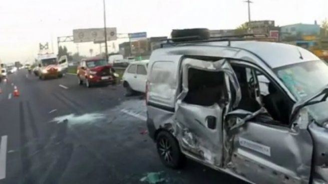  Autopista Panamericana: se produjeron tres accidentes y hay grandes demoras
 