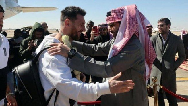  Messi en Arabia Saudita: se viralizaron más postales del viaje
 