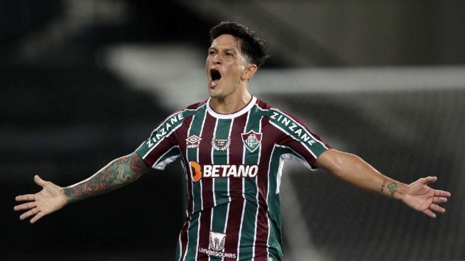  El goleador argentino del Fluminense calentó el duelo ante River: 