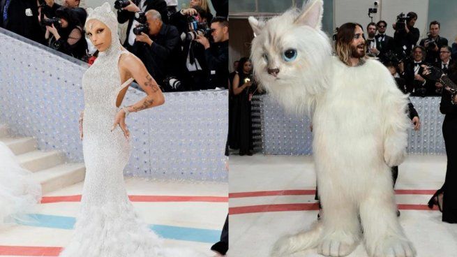  MET Gala 2023: ¿por qué Jared Leto y Doja Cat se vistieron de gato?
 