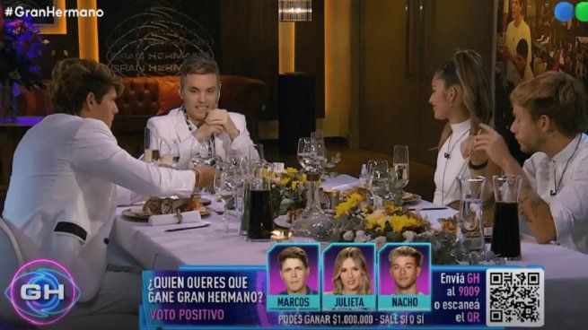  Santiago del Moro cenó con los participantes de Gran Hermano en la previa a la final
 