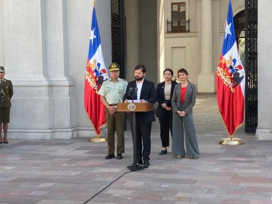 Seguridad: Boric pide unidad para enfrentar la delincuencia y el Congreso activa la agenda express