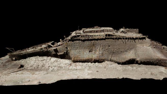  Revelan imágenes inéditas en 3D del Titanic
 