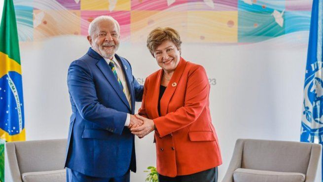  Cumbre del G7: Lula intercedió a favor de Argentina ante el FMI 
 