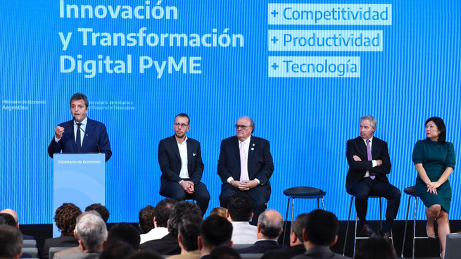  Innovación pyme: Sergio Massa anunció desembolso del BID y el BCIE por u$s130 millones
 