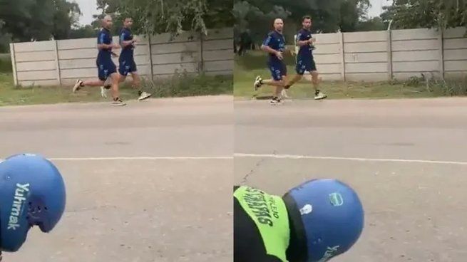  Mundial Sub 20: filmó a Mascherano corriendo y lo chocó una moto
 