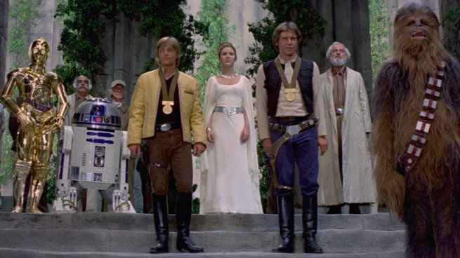  Sale a subasta un icónico vestido de la princesa Leia en Star Wars 
 