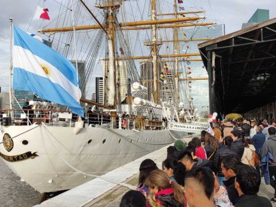  La Fragata Libertad zarpará este sábado: qué 10 países visitará
 