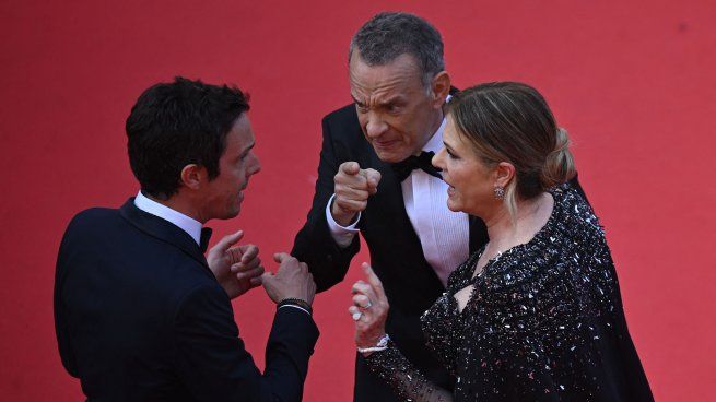  El enojo de Tom Hanks en la alfombra roja del Festival de Cannes 
 