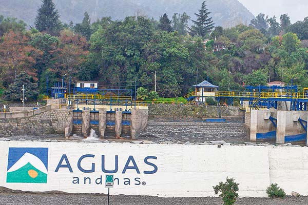 Ingresos de Aguas Andinas subieron 19% en el primer trimestre de 2023