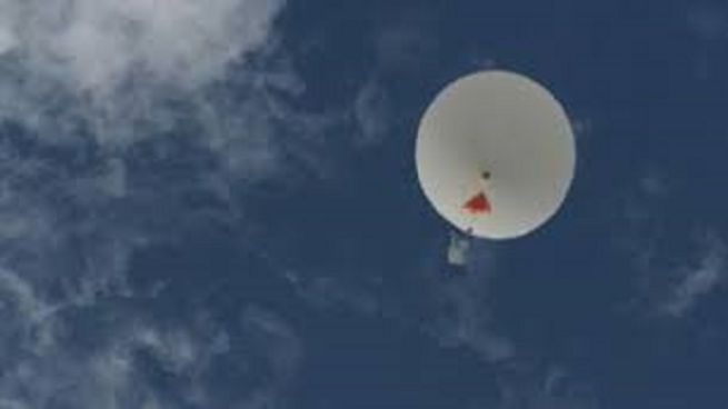  Un globo climatológico de la NASA cayó en una zona despoblada de Santa Cruz
 