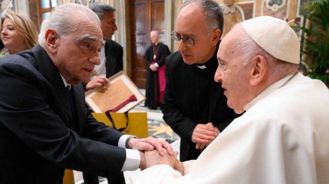  Martin Scorsese se reunió con el Papa Francisco y anunció una nueva película
 