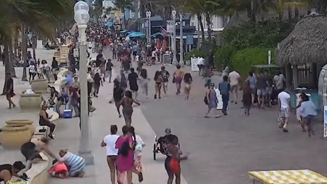  Tiroteo en Miami: al menos nueve heridos en Hollywood Beach
 