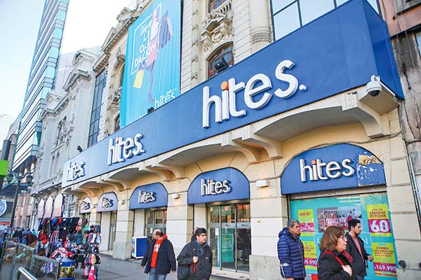 Hites reporta pérdidas por casi $7 mil millones y alude al escenario económico