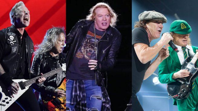  Metallica, Guns N' Roses, AC/DC encabezarán un mega festival de música
 