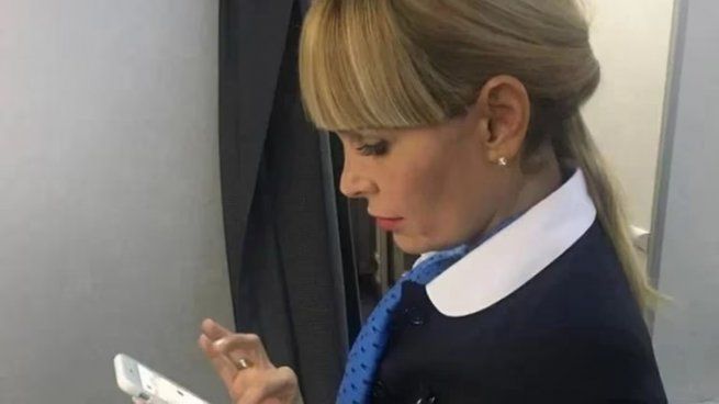  La azafata de Aerolíneas Argentinas confesó que 