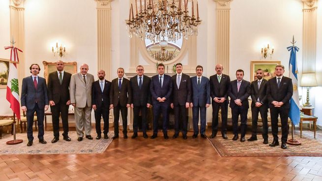  Sergio Massa se reunió con los embajadores de la Liga de los Estados Árabes 
 