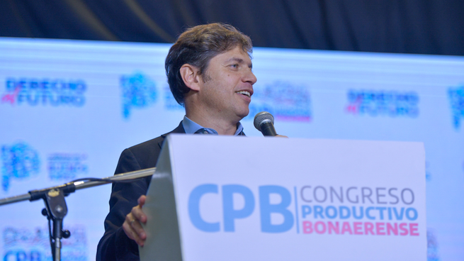  Kicillof cerró el Congreso Productivo Bonaerense: 