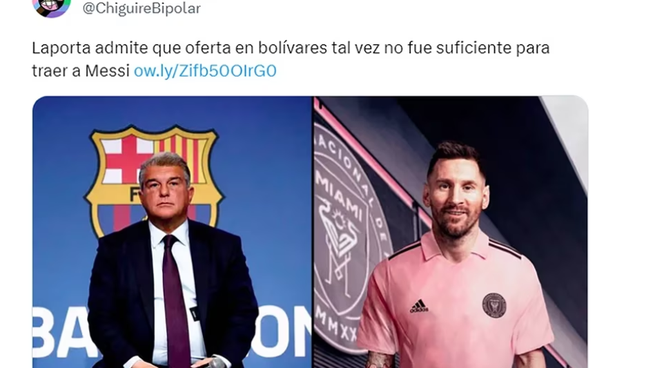  Locura en las redes: los memes sobre Lionel Messi tras su llegada a Inter Miami
 