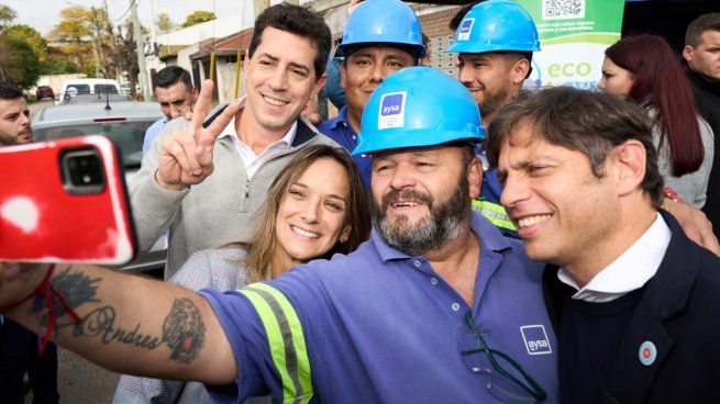  La inauguración de obras reunió a Kicillof, Galmarini y Wado de Pedro
 