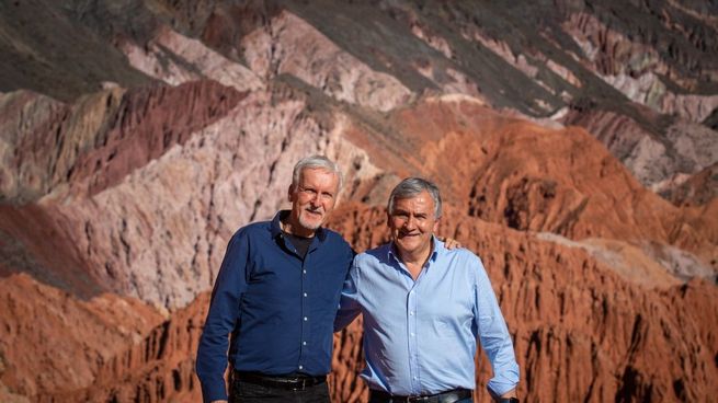  James Cameron visitó Jujuy y fue recibido por el gobernador Gerardo Morales
 