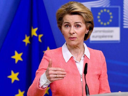  La presidenta de la Comisión Europea llega al país para reunirse con Alberto Fernández
 