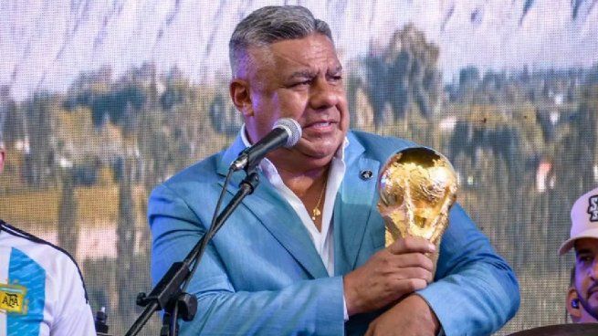  Chiqui Tapia chicaneó a Mbappé tras el título de Uruguay: 