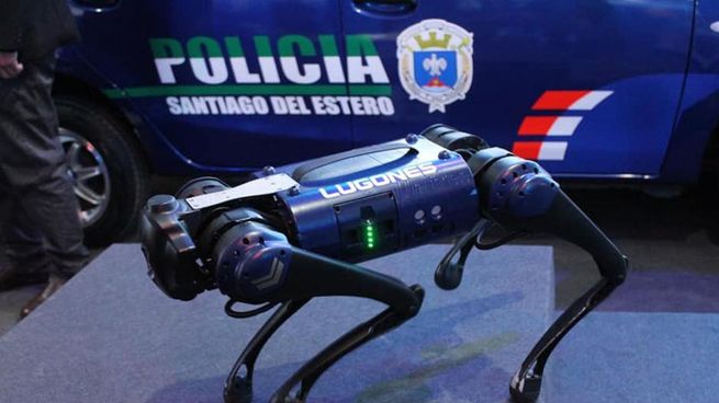  La Policía de Santiago del Estero usará un perro robótico para evitar situaciones de riesgo
 