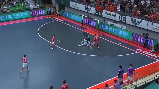  El memorable gol en las finales del futsal portugués
 