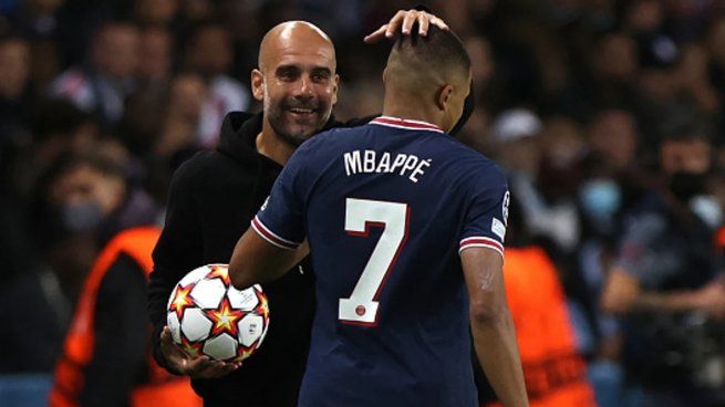  Guardiola descarta a Mbappé para el Manchester City: 