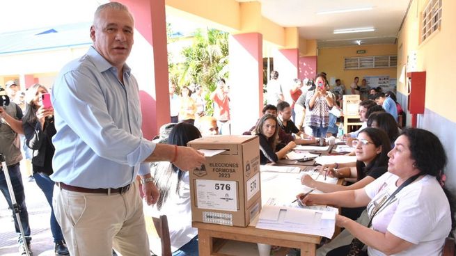  Votó Carbajal, candidato de JxC en Formosa: 