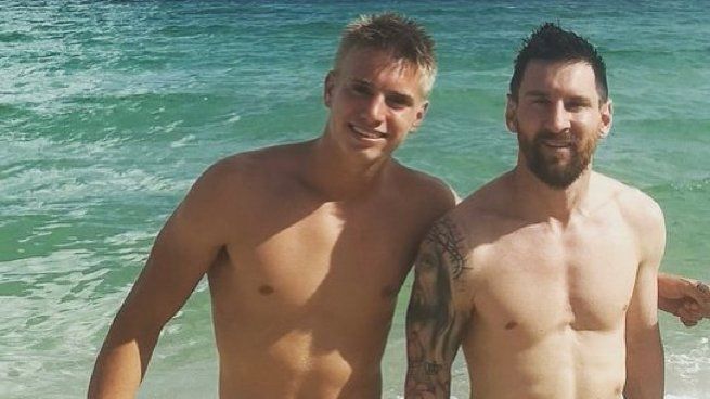  Messi en el Caribe: fue descubierto en medio de sus vacaciones y se viralizó la foto
 