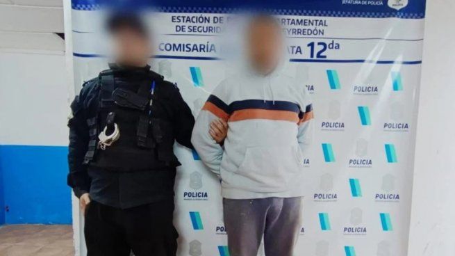  Dijo que le habían robado dos ruedas, pero se quebró ante la Policía: 