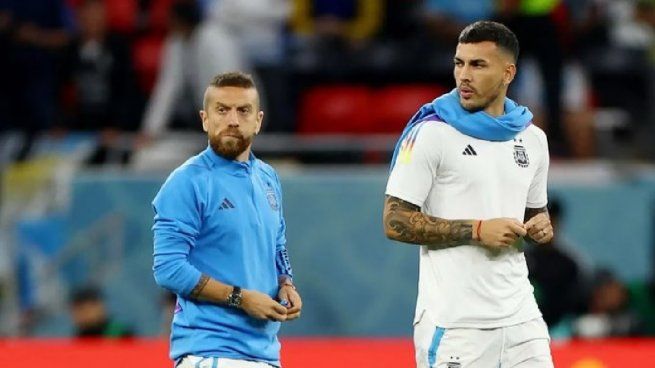  Paredes habló de la interna en la selección argentina con el 