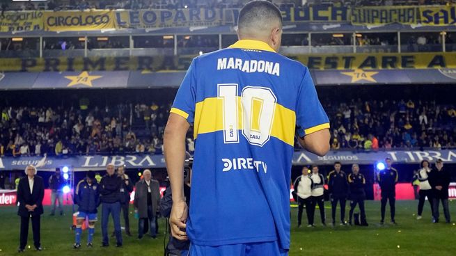  La frase de Riquelme sobre su homenaje a Maradona en su despedida
 