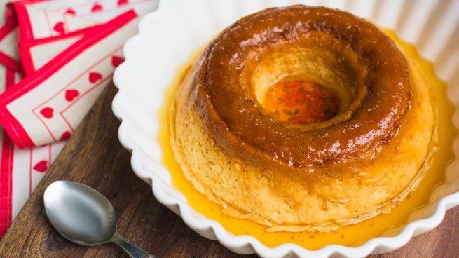  Receta sencilla de flan casero con los ingredientes que tenés en tu heladera
 