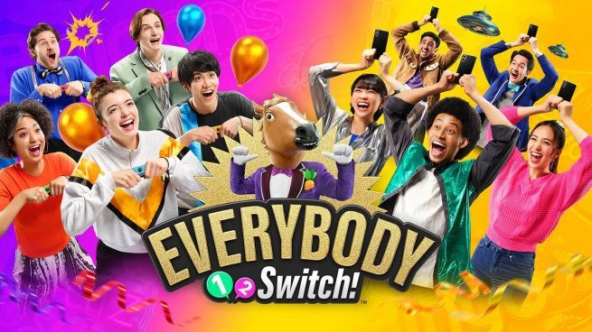  Videojuegos: Everybody 1-2-Switch! te organiza una fiesta con hasta 100 amigos
 