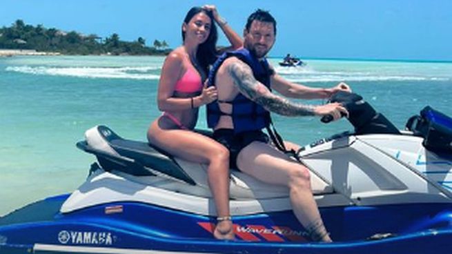  Messi y Antonela Roccuzzo muestran la intimidad de sus vacaciones
 