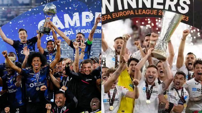  Campeones de la Copa Sudamericana y la Europa League jugarán el 