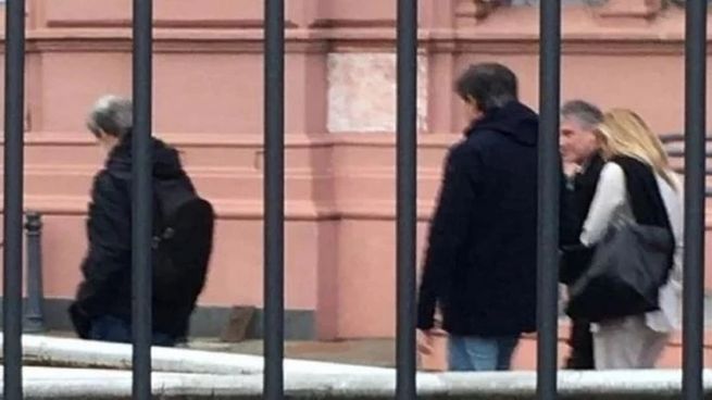  El exvicepresidente Amado Boudou volvió a la Casa Rosada
 