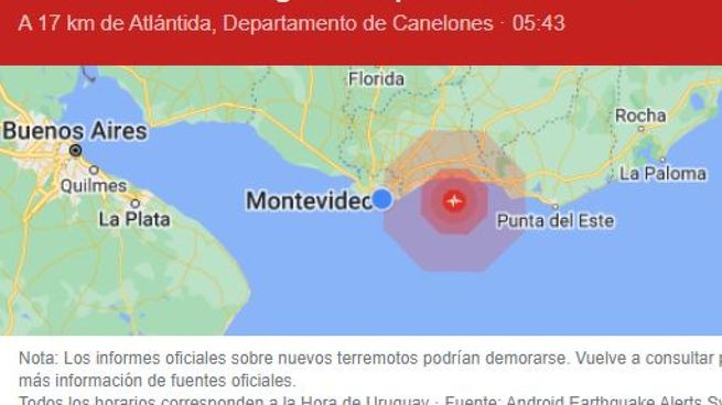  Hubo un terremoto de 4,2 en Atlántida
 