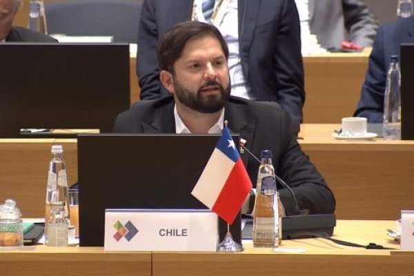 Cumbre Celac-UE: Boric destaca acuerdo de modernización con el bloque europeo en su discurso ante el pleno